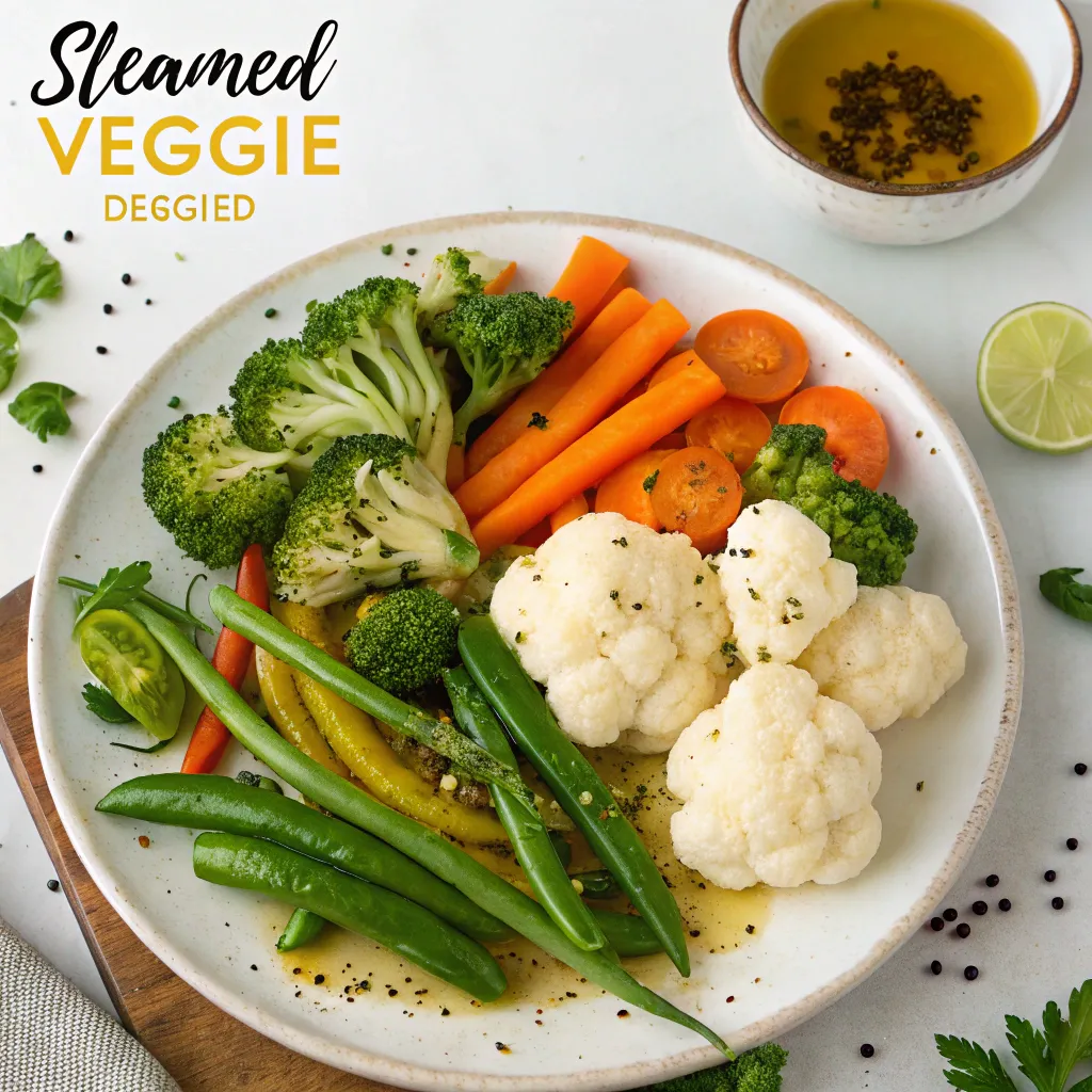 Liam's Steamed Veggie Delight
