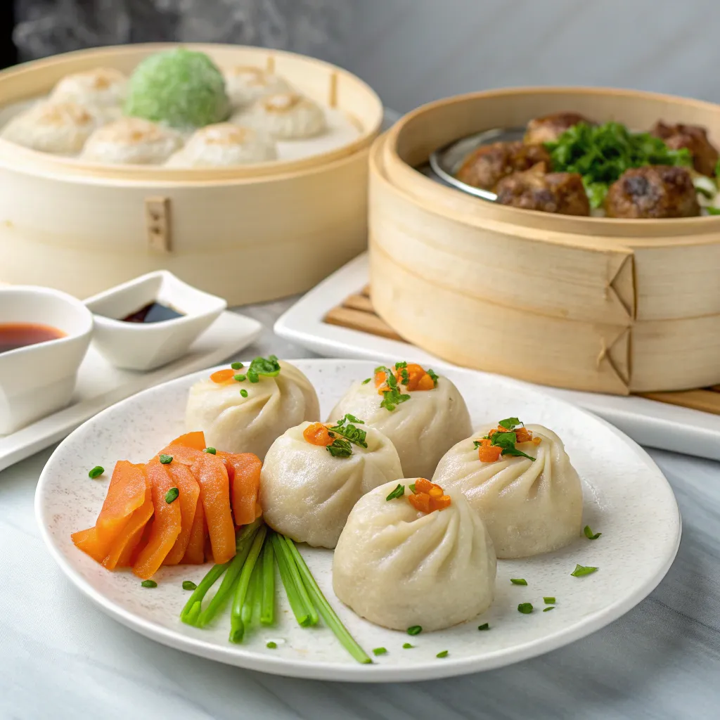 Steamed Food Courses Image